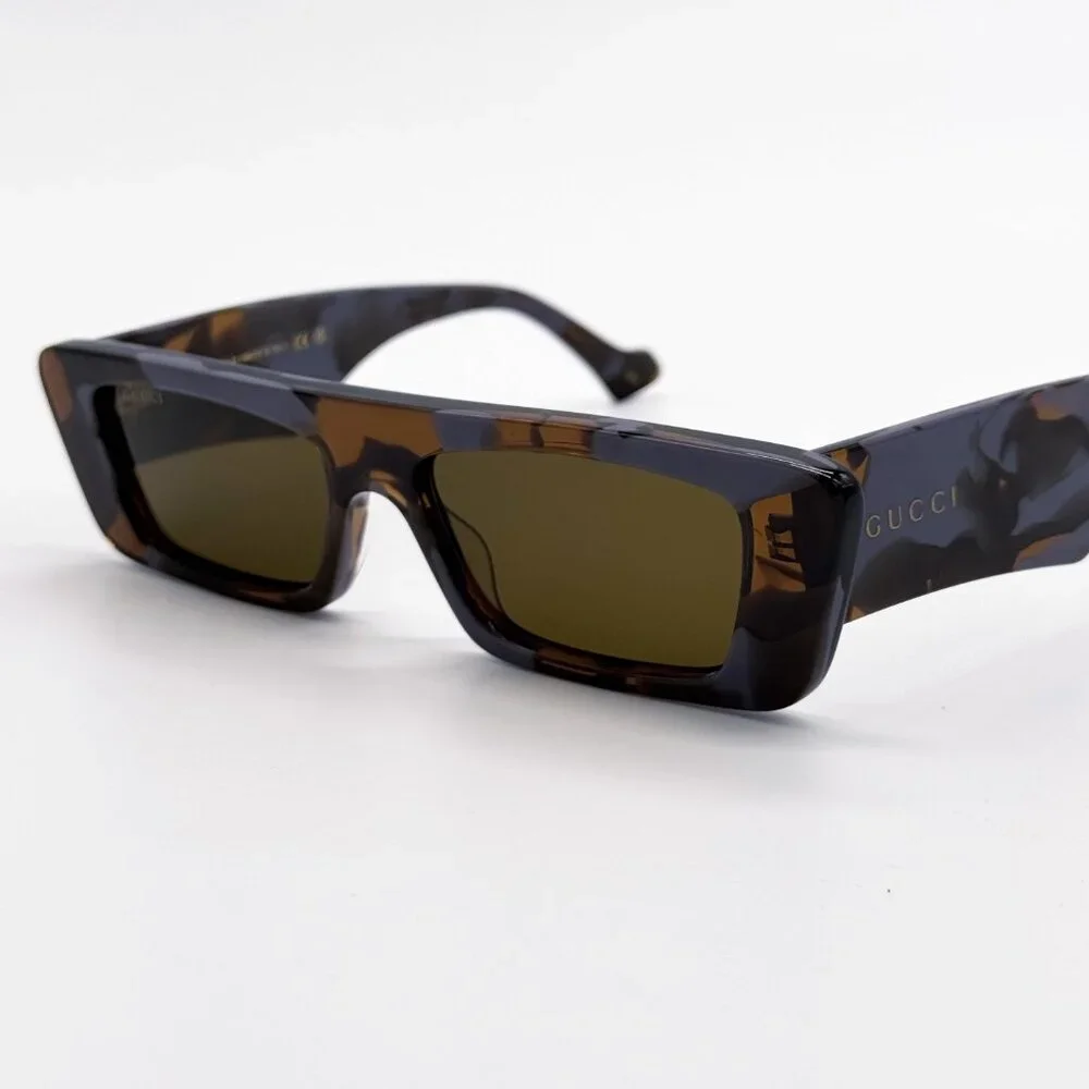 NEW GUCCI GG1331S 006 UNISEX GREY HAVANA BROWN SUNGLASSES GUCCI
